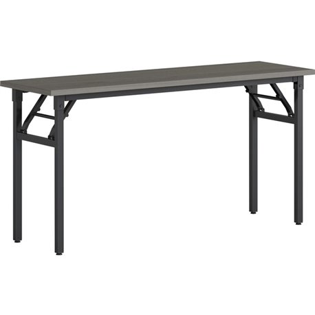 Lorell Folding Training Table - For - Table TopMelamine Top x 60" Table Top Width x 18" Table Top Depth x 1" Table Top Thickness