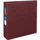 Avery Heavy-Duty Maroon 3" Binder (79363) - Avery Heavy-Duty 3 Ring Binder, 3" One Touch EZD Rings, 3.5" Spine, 1 Maroon Binder 