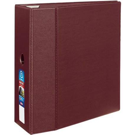 Avery Heavy-Duty Maroon 5" Binder (79366) - Avery Heavy-Duty 3 Ring Binder, 5" One Touch EZD Rings, 2.3/4.8" Spine, 1 Maroon Bin