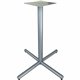 Lorell Hospitality/Conference X-Base - 45"40.8" - Sturdy - For Reception Area, Breakroom, Lobby, Meeting, Office, Conference Tab