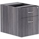 Lorell Essentials Series Box/File Hanging File Cabinet - 16" x 12"28.3" - Box, File Drawer(s) - Finish: Weathered Charcoal, Lami