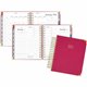 At-A-Glance Harmony 2024 Hardcover Daily Monthly Planner, Berry, Medium, 7" x 8 3/4" - Medium Size - Daily, Monthly - 12 Month -