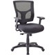 Lorell Conjure Executive Mid-back Swivel/Tilt Task Chair - Fabric Seat - Mid Back - Black - 1 Each