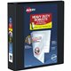 Avery Heavy Duty View Binder 2" , One Touch Locking D Rings, Black - 2" Binder Capacity - Letter - 8 1/2" x 11" Sheet Size - 540