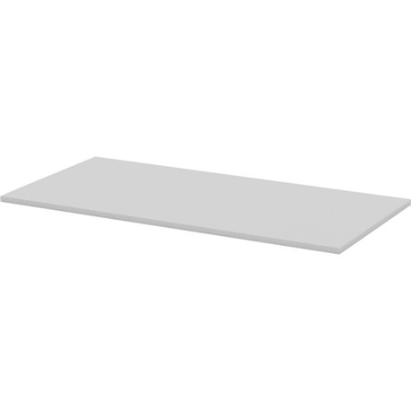 Lorell Training Tabletop - For - Table TopGray Rectangle Top - 60" Table Top Length x 30" Table Top Width x 1" Table Top Thickne