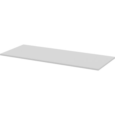 Lorell Training Tabletop - For - Table TopGray Rectangle Top - 72" Table Top Length x 30" Table Top Width x 1" Table Top Thickne