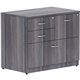 Lorell Essentials Series Box/Box/File Lateral File - 35.5" x 22"29.5" Lateral File, 1" Top - 4 x File, Box Drawer(s) - Finish: W