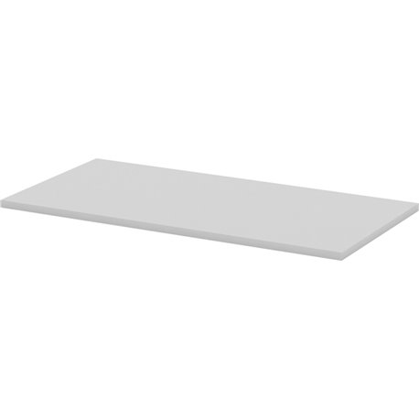 Lorell Training Tabletop - For - Table TopGray Rectangle Top - 48" Table Top Length x 24" Table Top Width x 1" Table Top Thickne