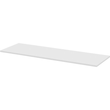 Lorell Training Tabletop - For - Table TopWhite Rectangle Top - 72" Table Top Length x 24" Table Top Width x 1" Table Top Thickn