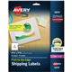 Avery Print to the Edge Shipping Labels, 4-3/4" x 7-3/4" , 50 Labels (6876) - 4 3/4" Width x 7 3/4" Length - Permanent Adhesive 