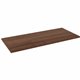 Lorell Multipurpose Tabletop - 30" x 66" x 1" - Band Edge - Walnut, Laminate Table Top - For Conference Table, Office