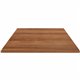 Lorell Hospitality/Conference Tabletop - 0.1" Edge, 42" x 42"1" - Band Edge - Walnut Table Top - For Reception Area, Conference 