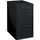 Lorell 22" File/File Mobile File Cabinet with Recessed Pull - 15" x 22.9" x 28" - 2 x Drawer(s) for File - Letter - Security Loc