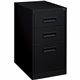 Lorell 22" Box/Box/File Mobile File Cabinet with Recessed Pull - 15" x 22" x 27.8" - 3 x Drawer(s) for Box, File - Letter - Secu