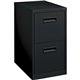 Lorell 19" File/File Mobile File Cabinet with Recessed Pull - 15" x 19" x 28" - 2 x Drawer(s) for File - Letter - Locking Caster