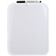 Lorell Personal Whiteboard - 11" (0.9 ft) Width x 8.5" (0.7 ft) Height - White Melamine Surface - White Plastic Frame - Rectangl