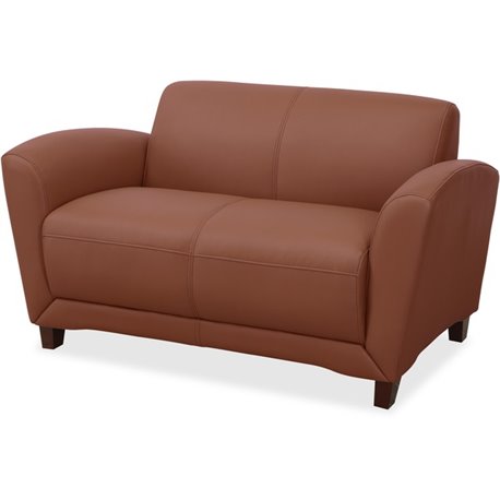 Lorell Accession Reception Loveseat - 55" x 31.5" x 34.5" - 1 Each