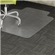 Lorell Standard Lip Low-pile Chairmat - Carpeted Floor - 48" Length x 36" Width x 0.122" Thickness - Lip Size 10" Length x 19" W