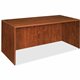 Lorell Essentials Series Rectangular Desk Shell - 70.9" x 35.4" x 29.5" - Finish: Cherry, Laminate - Grommet, Modesty Panel