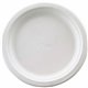 Chinet 8-3/4" Premium Tableware Plates - 8.8" Diameter - White - 125 / Pack