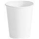 Huhtamaki 8 oz Single-Wall Hot Cups - 50.0 / Bag - 20 / Carton - White - Paper, Polystyrene, Paperboard - Hot Drink, Beverage - 