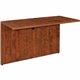 Lorell Essentials Series Bridge - 41.4" x 23.6"29.5" - Finish: Cherry, Laminate - Grommet, Modesty Panel, Cord Management - For 