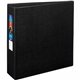 Avery Heavy-Duty Black 3" Binder (79983) - Avery Heavy-Duty 3 Ring Binder, 3" One Touch EZD Rings, 3.5" Spine, 1 Black Binder (7