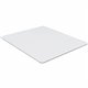 Lorell Tempered Glass Chairmat - Carpet, Hardwood Floor, Marble - 50" Length x 44" Width x 0.250" Thickness - Rectangular - Temp