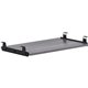 Lorell Universal Keyboard Tray - 26" x 0.8" x 15.4" - Finish: Charcoal