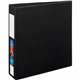 Avery Heavy Duty Binder 2" , One Touch Locking D Rings, Black - 2" Binder Capacity - Letter - 8 1/2" x 11" Sheet Size - 540 Shee