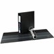 Avery Heavy-Duty Black 3" Binder (79993) - Avery Heavy-Duty 3 Ring Binder with Label Holder, 3" One Touch EZD Rings, 3.5" Spine,