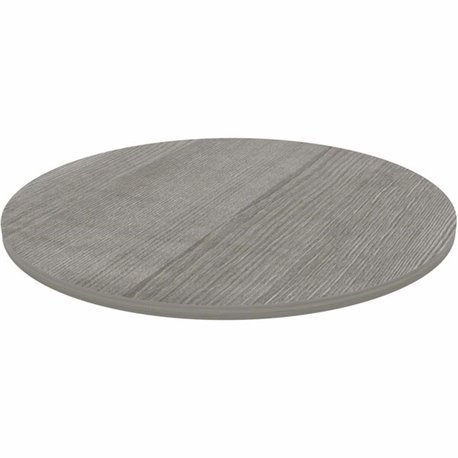 Lorell Hospitality/Conference Tabletop - 1"36" , 0.1" Edge - Band Edge - Weathered Charcoal Table Top - Sturdy - For Reception A