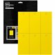 Avery UltraDuty Plastic Tags, 5.5" x 2.83" , Yellow (62402) - 2.92" Length x 5.50" Width - 60 - Plastic, Polyester - Yellow
