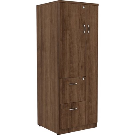 Lorell Essentials/Revelance Tall Storage Cabinet - 23.6" x 23.6"65.6" Cabinet, 0.5" Compartment - 2 x Storage Drawer(s) - 1 Door