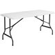 Iceberg IndestrucTable TOO Bi-Fold Folding Table - Rectangle Top - 4 Legs - 250 lb Capacity - 60" Table Top Width x 30" Table To