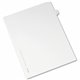 Avery Side Tab Individual Legal Dividers - 25 x Divider(s) - Side Tab(s) - V - 1 Tab(s)/Set - 8.5" Divider Width x 11" Divider L