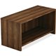 Lorell Essentials/Revelance Series Wall-Mount Hutch - 36" x 15"17" Hutch, 0.1" Edge - Material: Metal - Finish: Walnut, Laminate