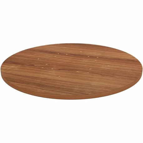 Lorell Hospitality/Conference Tabletop - 1"36" , 0.1" Edge - Band Edge - Walnut Table Top - For Reception Area, Conference Table