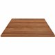 Lorell Hospitality/Conference Tabletop - 0.1" Edge, 36" x 36"1" - Band Edge - Walnut Table Top - For Reception Area, Conference 