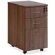 Lorell Essentials Series Box/Box/File Mobile File Cabinet - 1" Top, 3.8" Drawer Pull, 0.1" Edge, 15.8" x 22"28.4" Pedestal - 3 x