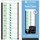 Lathem Thermal Time Clock Weekly Attendance Cards - 8.25" x 3.38" Form Size - White - Black Print Color - 100 / Pack