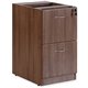 Lorell Essentials Series File/File Fixed File Cabinet - 15.5" x 21.9"28.5" Pedestal, 3.8" - 2 x File Drawer(s) - Finish: Laminat