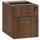 Lorell Essentials Series Box/File Hanging File Cabinet - 15.5" x 21.9"18.9" - 2 x Box, File Drawer(s) - Finish: Walnut Laminate 