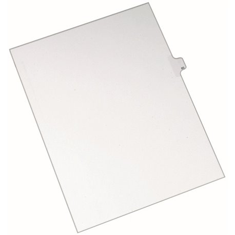 Avery Alllstate Style Individual Legal Dividers - 25 x Divider(s) - Side Tab(s) - 85 - 1 Tab(s)/Set - 8.5" Divider Width x 11" D