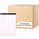 Roaring Spring Legal Pads - 50 Sheets - 100 Pages - Printed - Stapled/Tapebound - Both Side Ruling Surface - Double Line Red Mar