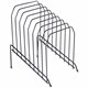 Lorell Wire File Sorter/Holder - 8 Divider(s)Desktop - Black - Wire - 1 Each