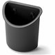 Lorell Recycled Mounting Pencil Cup - Plastic - 1 Each - Black