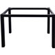 Lorell Adjustable Desk Riser Floor Stand - 29" Height x 36" Width x 22.8" Depth - Floor - Steel - Black