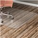 Lorell Nonstudded Chairmat - Tile Floor, Vinyl Floor, Hardwood Floor - 48" Length x 36" Width x 0.060" Thickness - Rectangular -