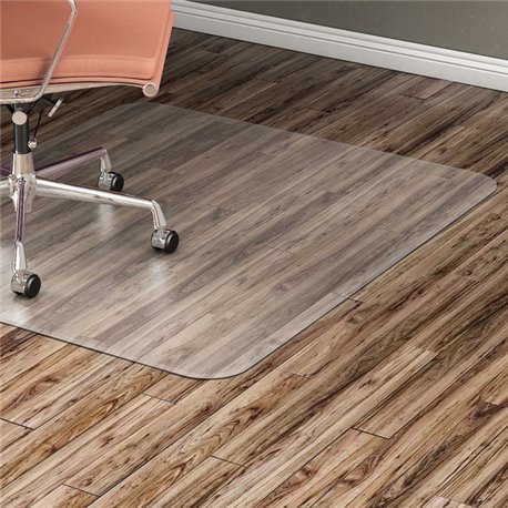 Lorell Nonstudded Chairmat - Tile Floor, Vinyl Floor, Hardwood Floor - 48" Length x 36" Width x 0.060" Thickness - Rectangular -